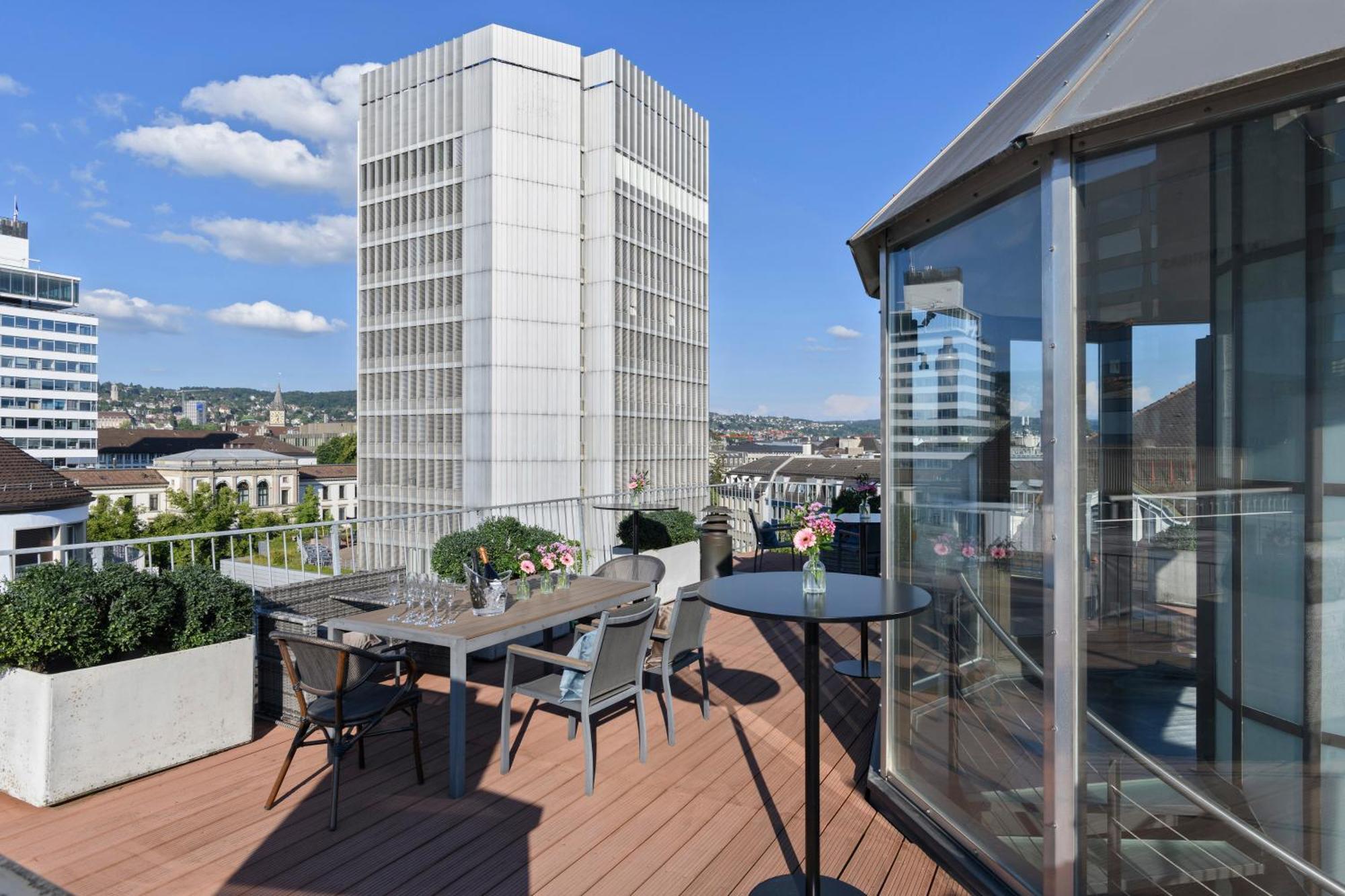 Visionapartments Brandschenkestrasse - Contactless Check-In Curych Exteriér fotografie