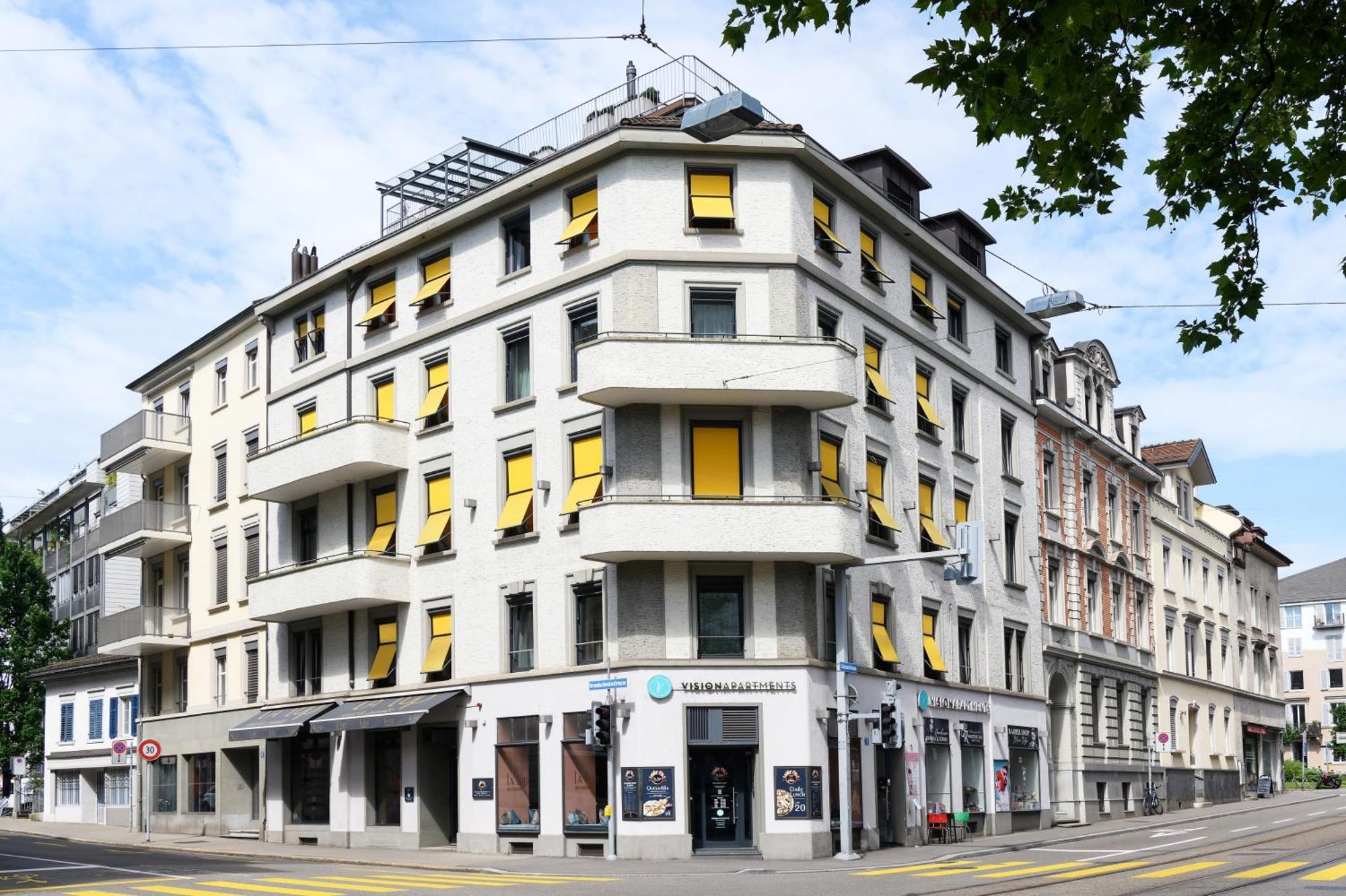 Visionapartments Brandschenkestrasse - Contactless Check-In Curych Exteriér fotografie